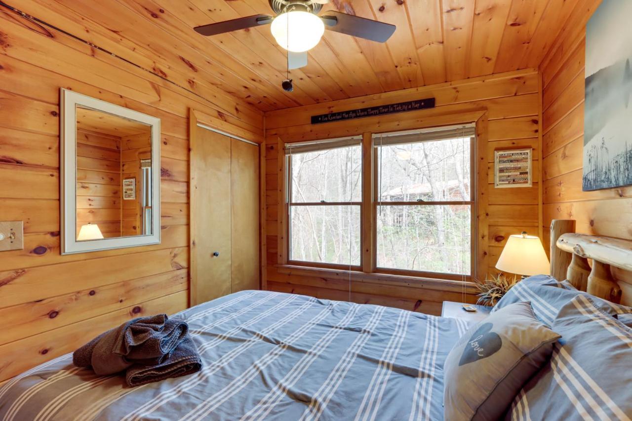 Blue Ridge Cozy Cabin In The Woods With Hot Tub! Exterior foto